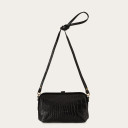 Rofe Bag M, black croco